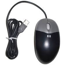 Original Ex-UK Hp Wired Optical Mouse
