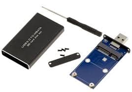 mSATA SSD to USB External Enclosure