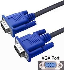 3m VGA Cable for Monitors and PCs