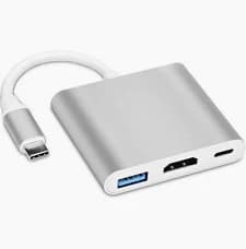 3 in 1 USB Type C Hub Adapter