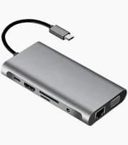 10 in 1 USB Type C Hub Adapter