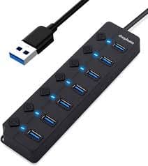 7 Port USB Hub Adapter