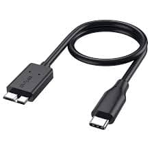 USB 3.0 Type C External HDD Cable