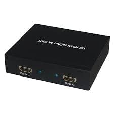 4K HDMI Splitter 1 In 2 Out 2-Way Switcher