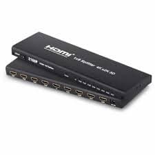 4K HDMI Splitter 1 In 8 Out 8-Way Video Distributor