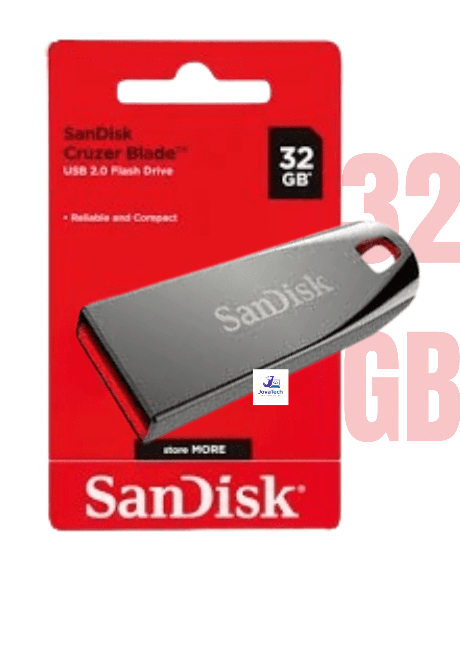 SanDisk 32GB USB Flash Drive High Speed Portable Storage
