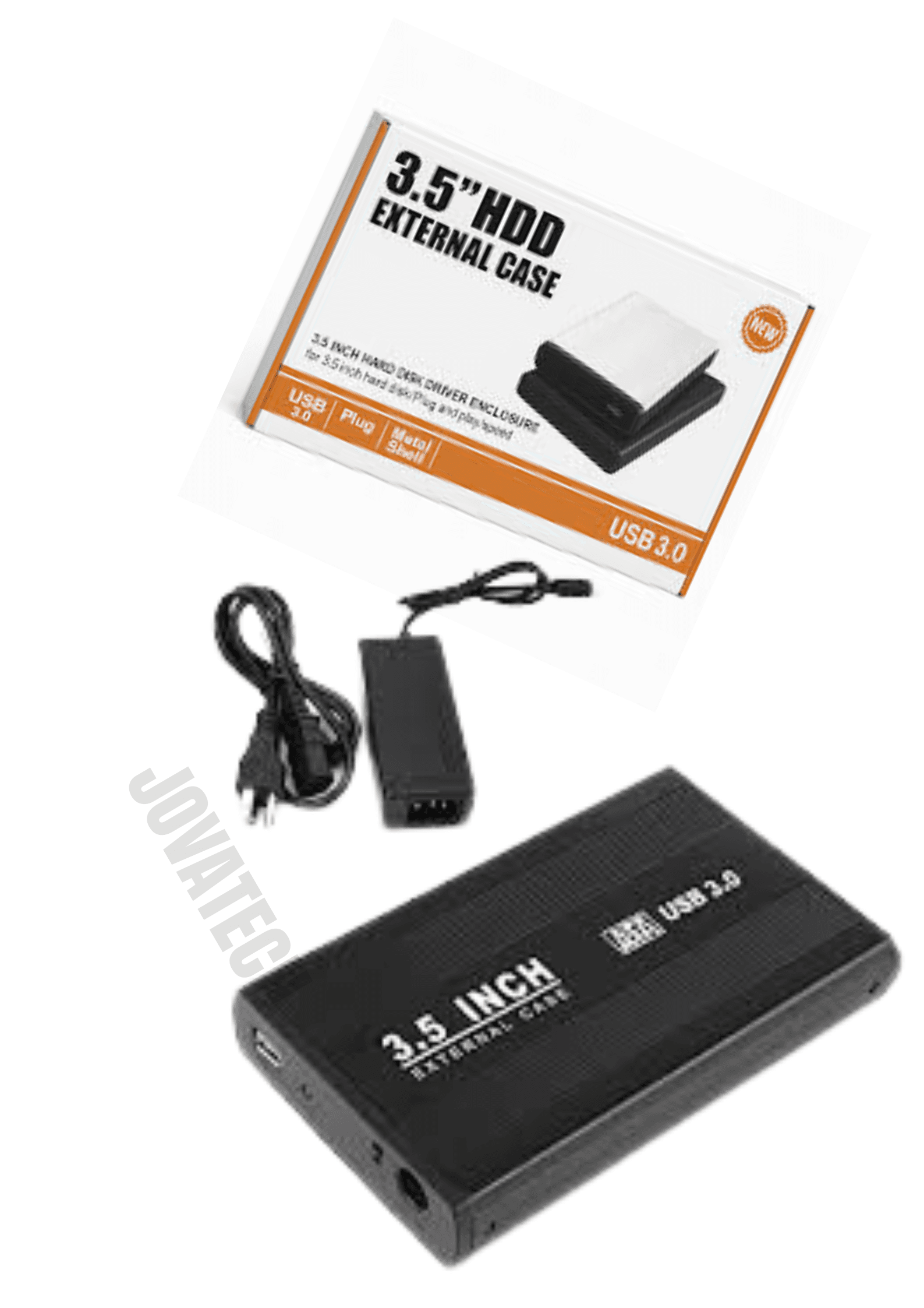 USB 3.0 3.5-Inch Hard Disk Casing Enclosure for SATA HDD