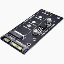 NGFF M.2 Adapter M2 SATA3 Raiser M.2 to SATA Adapter SSD M2 to SATA 2.5 converter, ssd converter