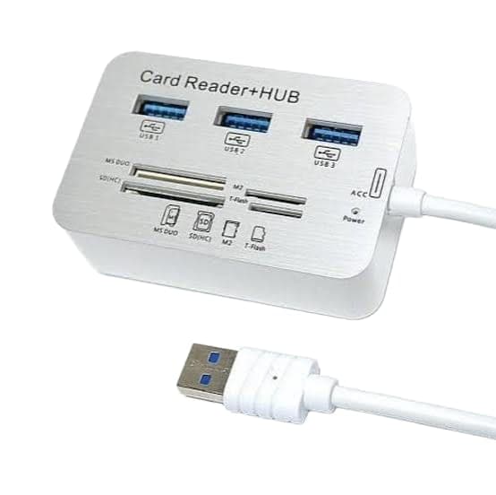 original 3-Port USB Hub with SD/TF Card Reader  USB Multiport Adapter Price in Kenya